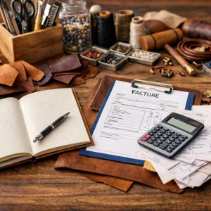 Organisation des dépenses professionnelles dans un atelier de micro-entreprise créative